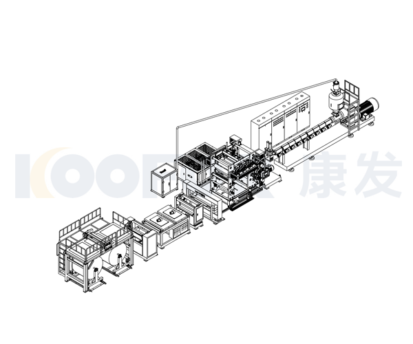 PP高速片材生产线